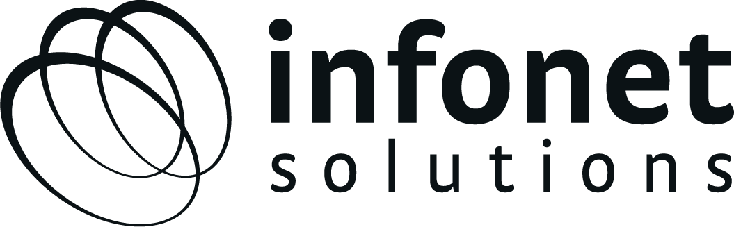 Infonet logo Obsidian Black Infonet logo Obsidian Black